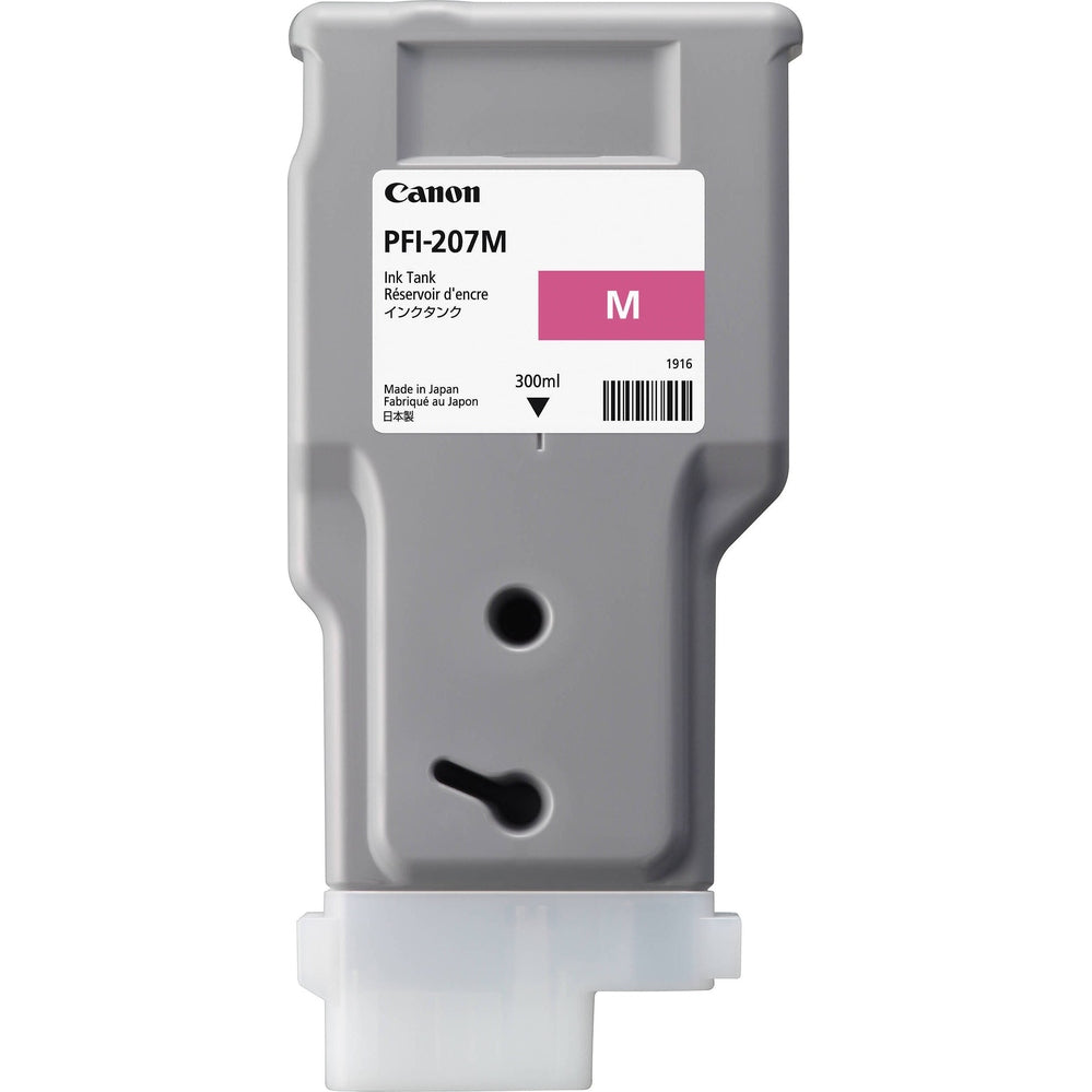 Canon PFI-207 M Tintenbehälter Magenta 300 ml für Original Canon Drucker