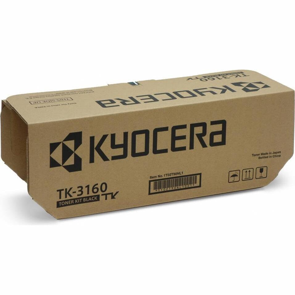 Kyocera Toner TK-3160 Tonerkartusche Schwarz für Original Kyocera Drucker